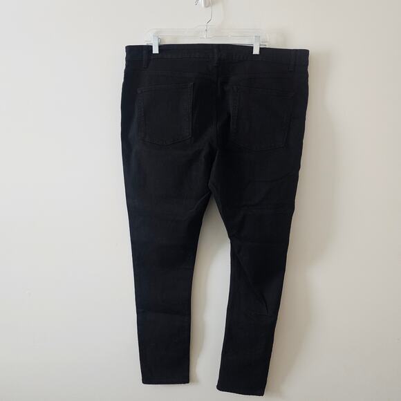 Asos Black Men Jeans Size 44x34 - Picture 2 of 6